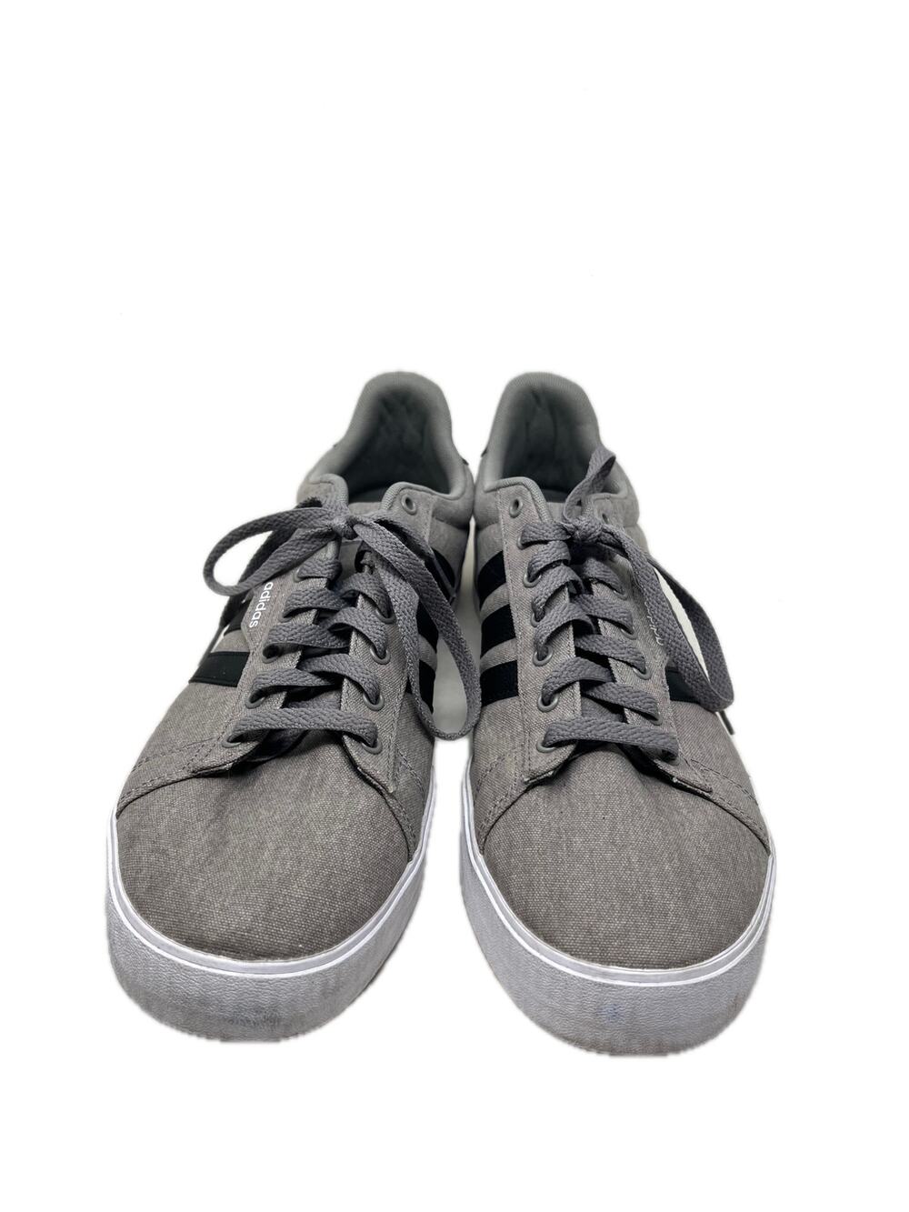 adidas Daily 3.0 Grey Black Sneakers Mens 11.5